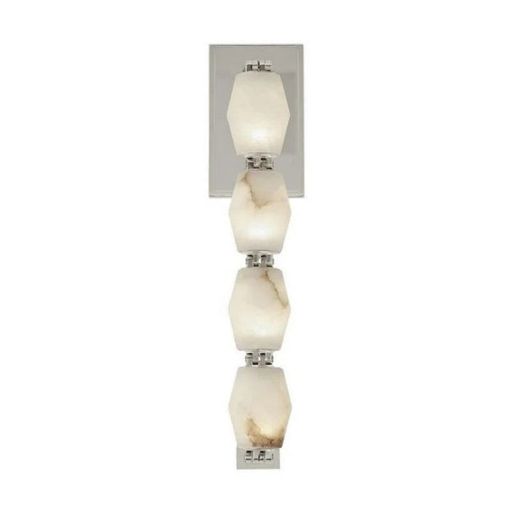 Dana Alabaster Pearl Necklace Wall Sconce