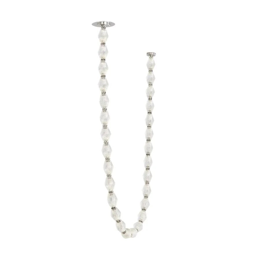 Dana Glass Pearl Necklace Chandelier