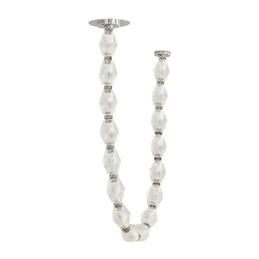 Dana Glass Pearl Necklace Chandelier
