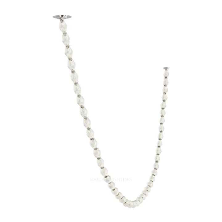 Dana Glass Pearl Necklace Chandelier