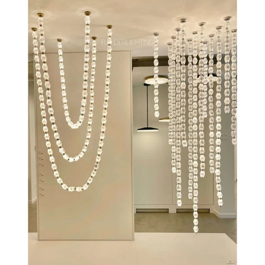 Dana Glass Pearl Necklace Pendant