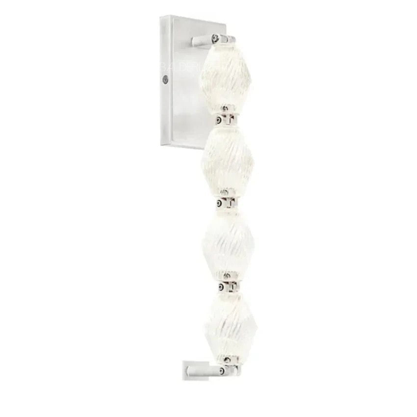 Dana Glass Pearl Necklace Wall Sconce