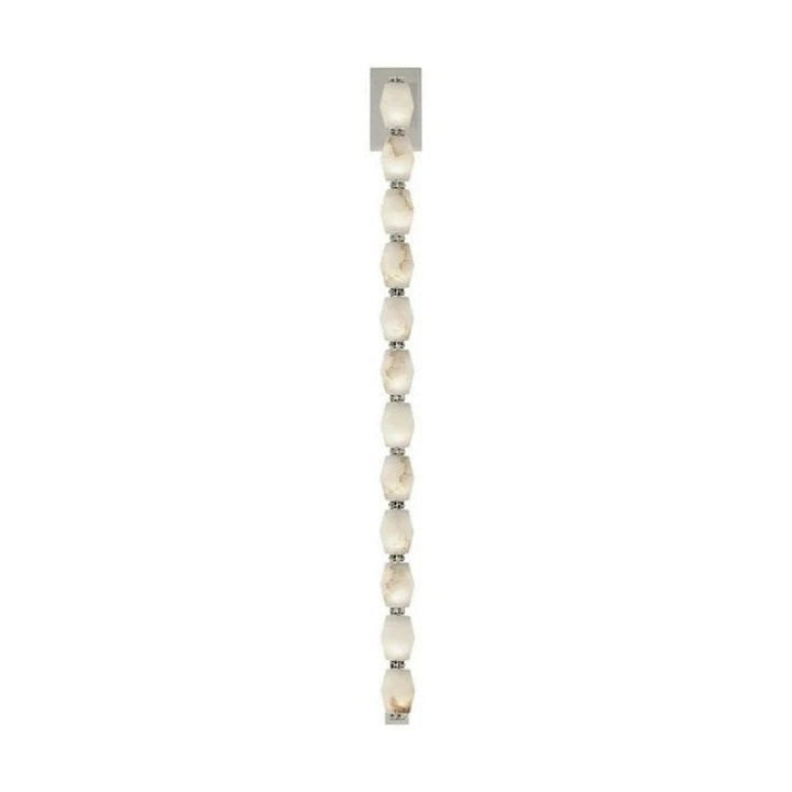 Dana Alabaster Pearl Necklace Wall Sconce