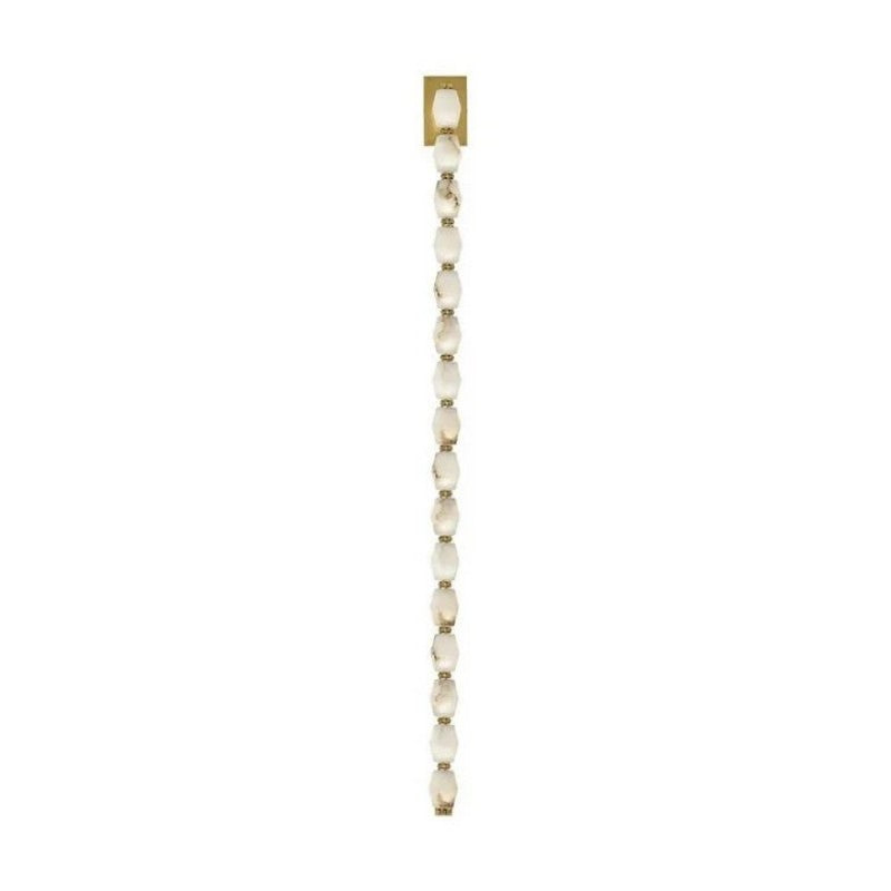 Dana Alabaster Pearl Necklace Wall Sconce