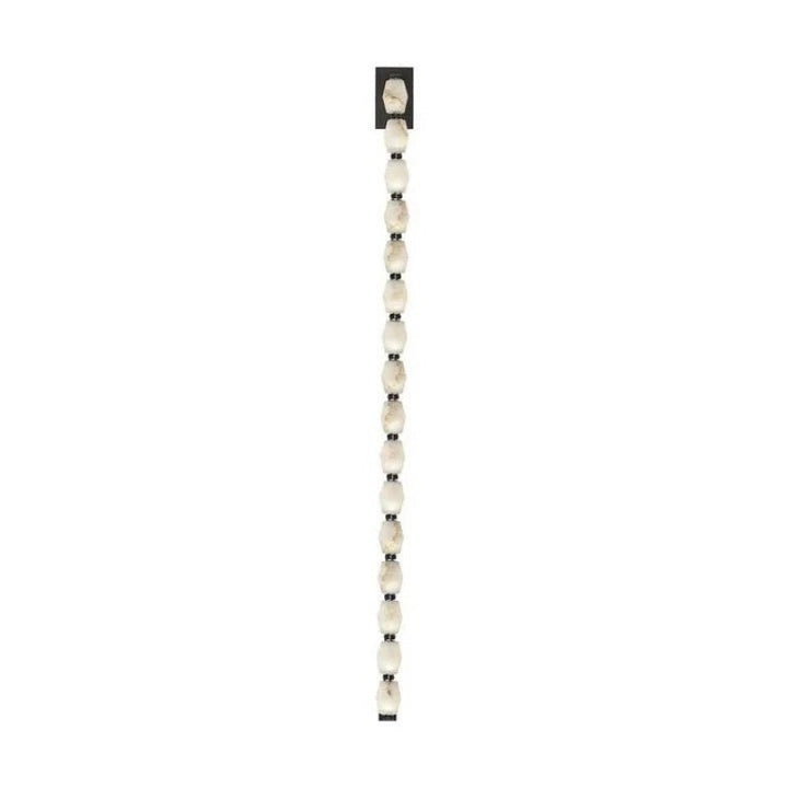 Dana Alabaster Pearl Necklace Wall Sconce