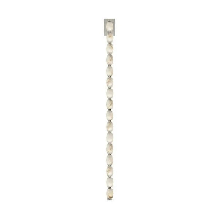 Dana Alabaster Pearl Necklace Wall Sconce