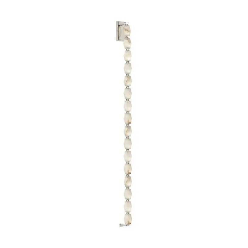Dana Alabaster Pearl Necklace Wall Sconce