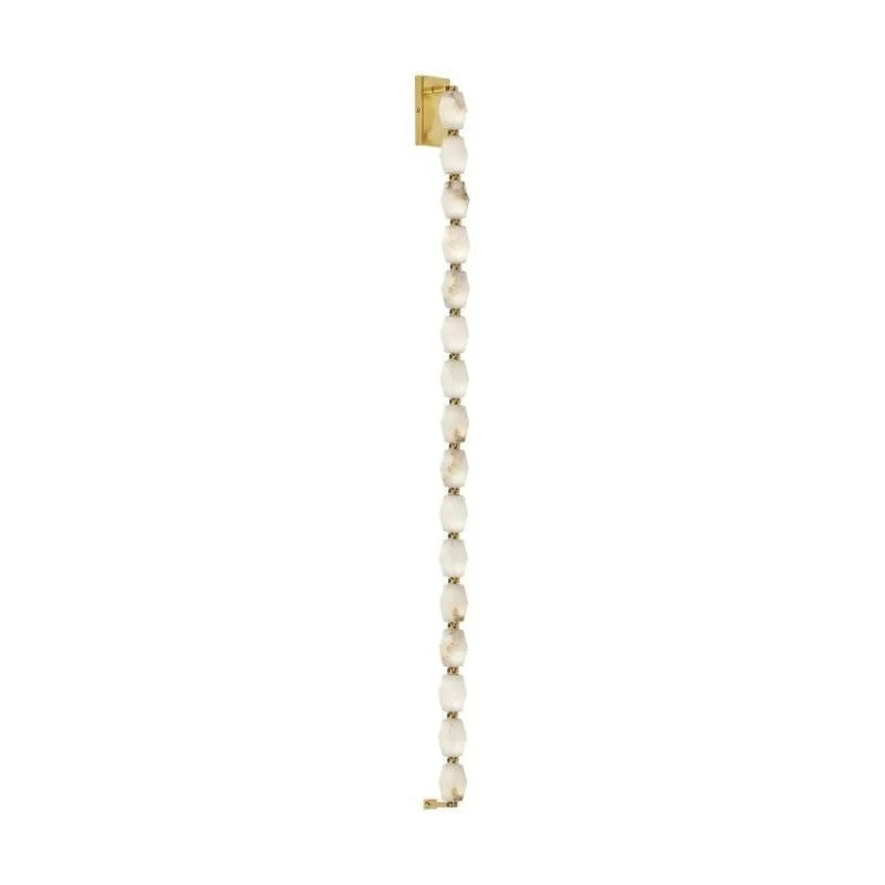 Dana Alabaster Pearl Necklace Wall Sconce