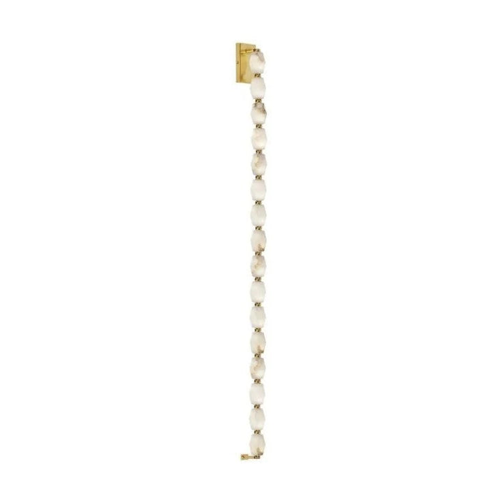 Dana Alabaster Pearl Necklace Wall Sconce