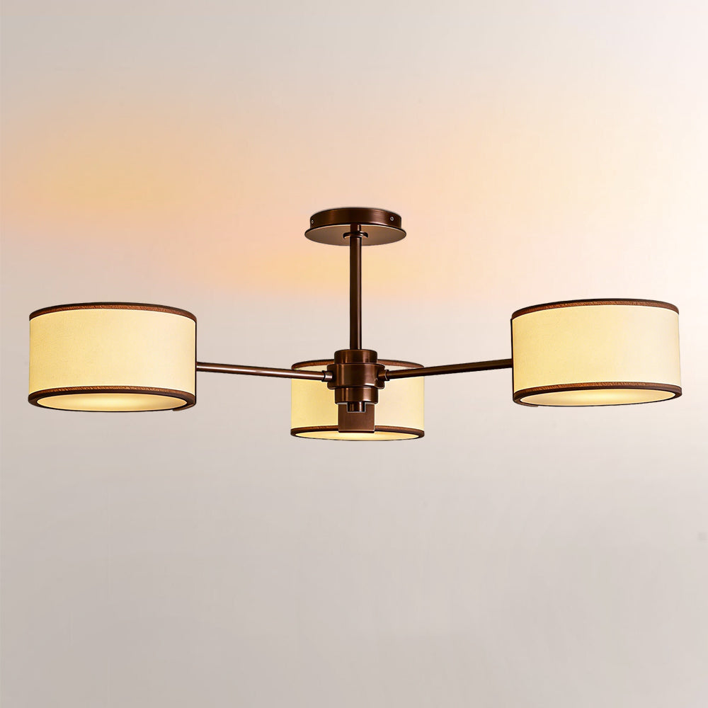 Daphil 3-Light Semi-Flush Mount