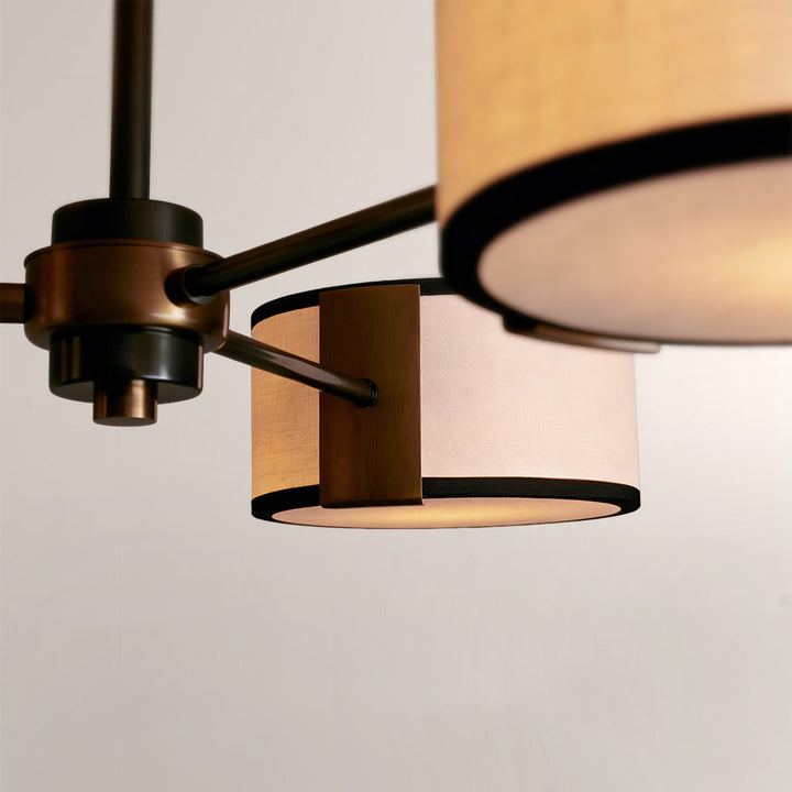 Daphil 3-Light Semi-Flush Mount