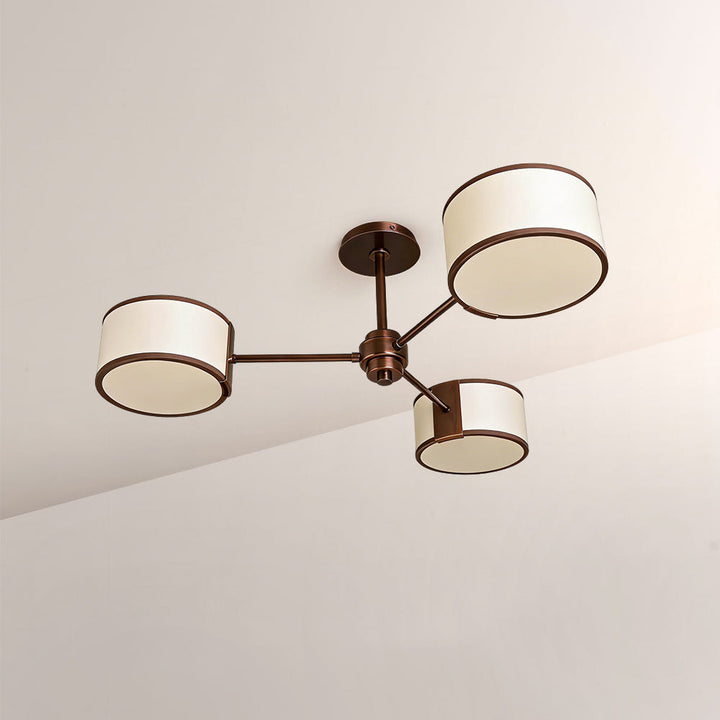 Daphil 3-Light Semi-Flush Mount