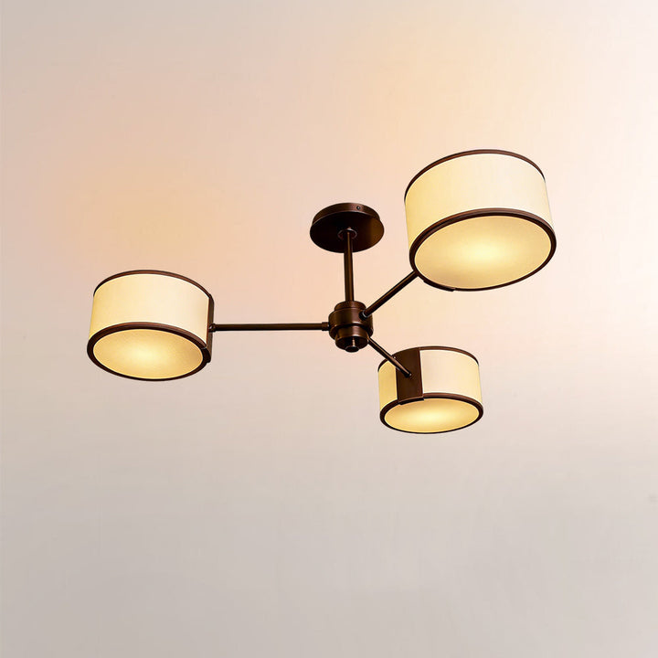 Daphil 3-Light Semi-Flush Mount