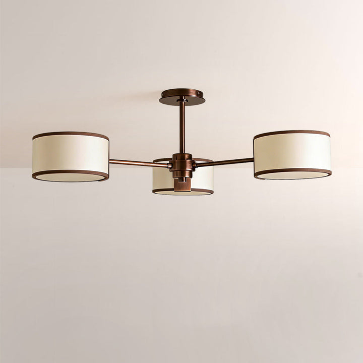 Daphil 3-Light Semi-Flush Mount