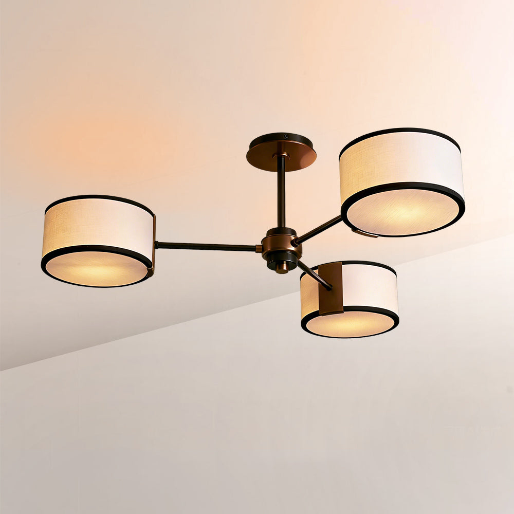 Daphil 3-Light Semi-Flush Mount