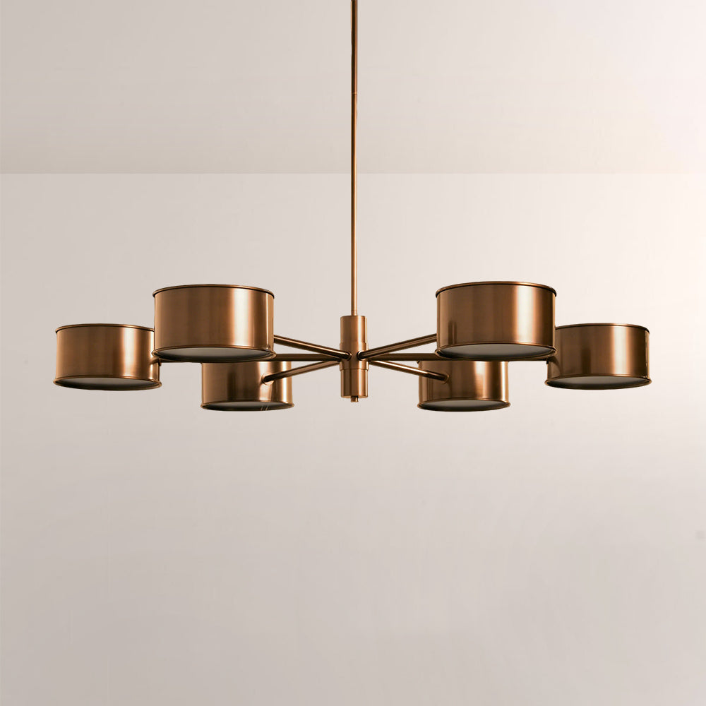 Daphil Metal Round Chandelier