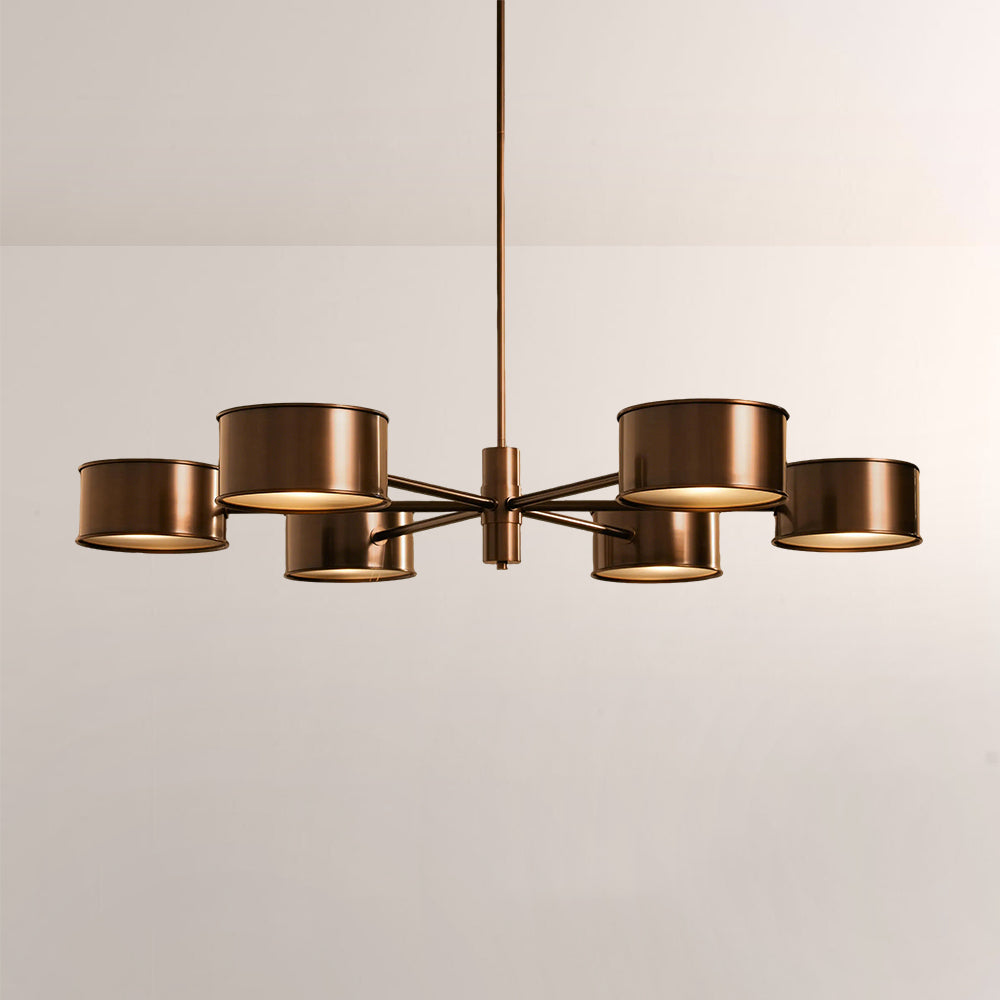 Daphil Metal Round Chandelier