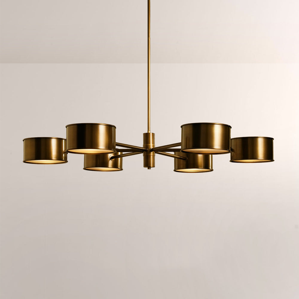 Daphil Metal Round Chandelier