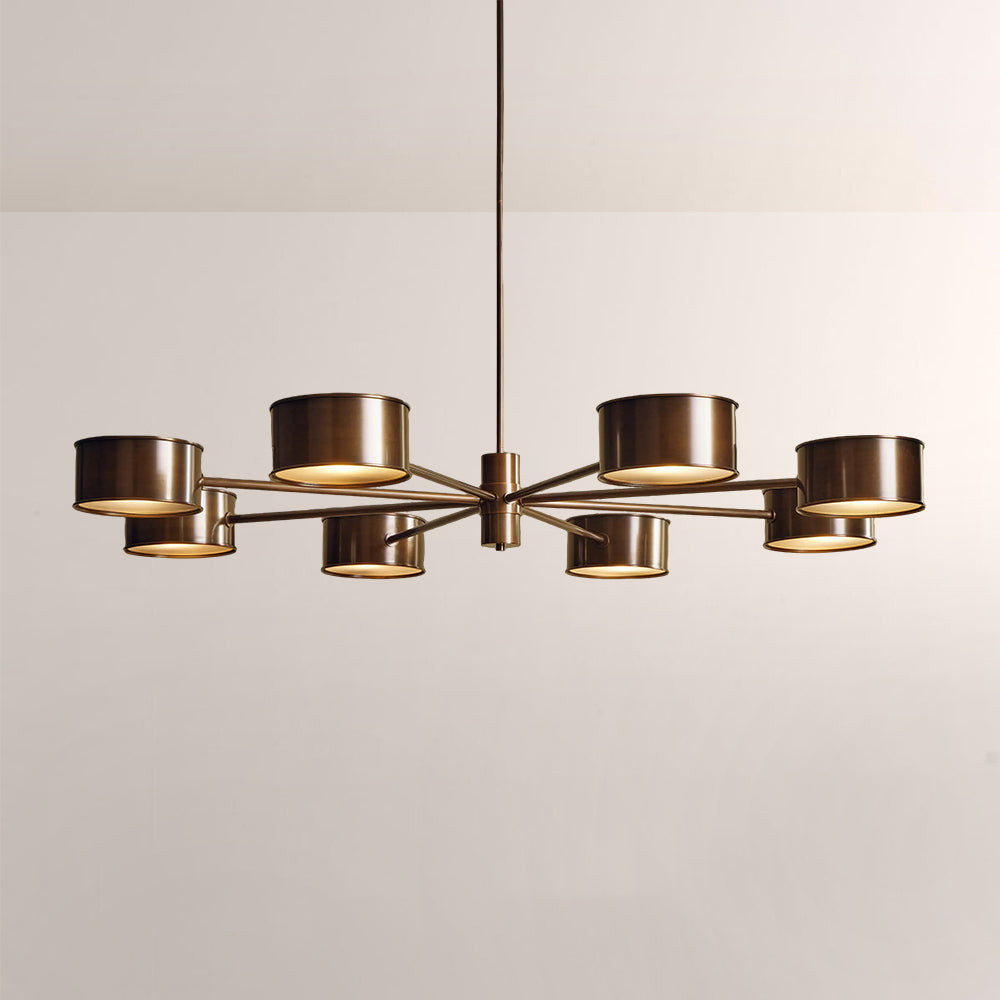 Daphil Metal Round Chandelier
