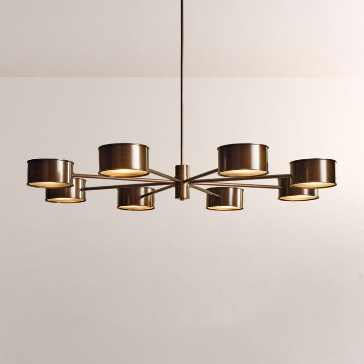 Daphil Metal Round Chandelier