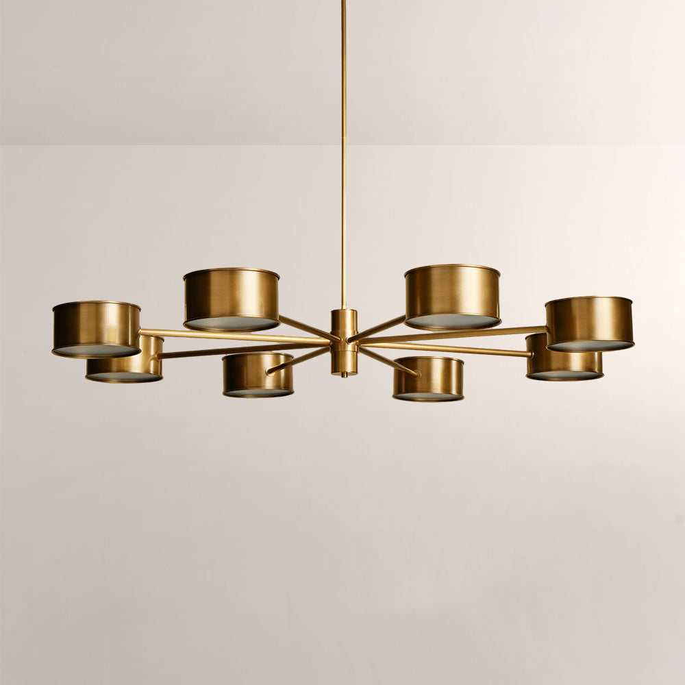 Daphil Metal Round Chandelier