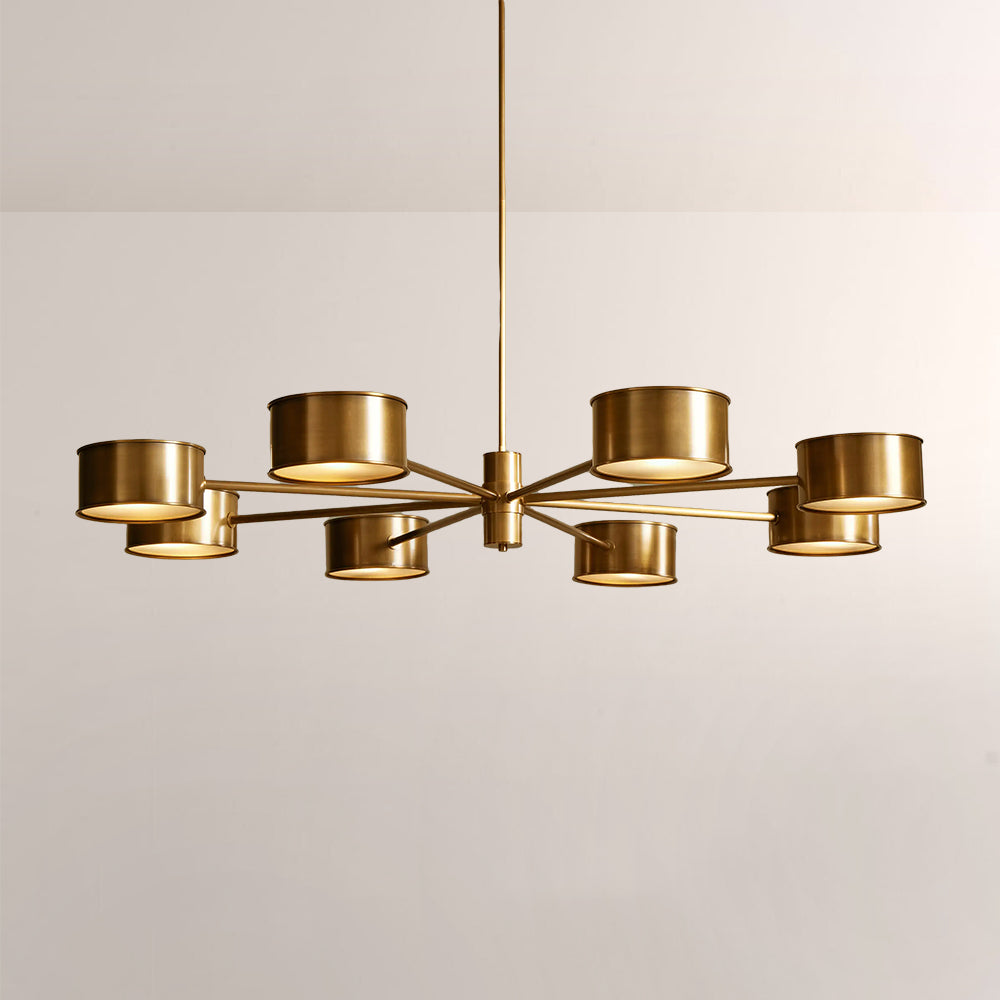 Daphil Metal Round Chandelier