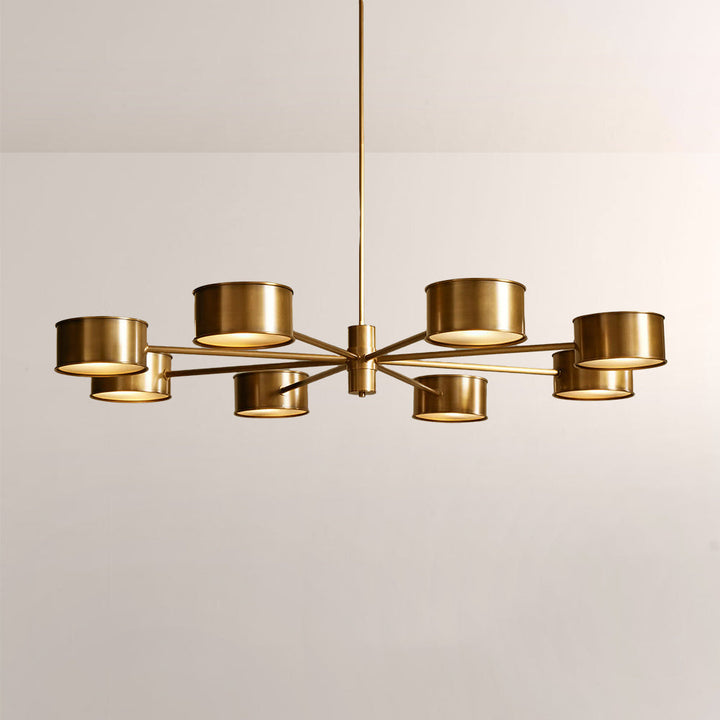Daphil Metal Round Chandelier