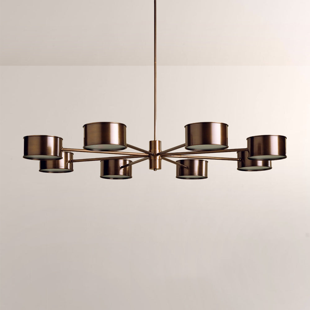 Daphil Metal Round Chandelier