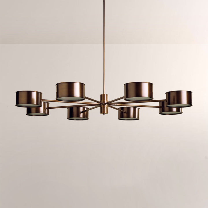 Daphil Metal Round Chandelier