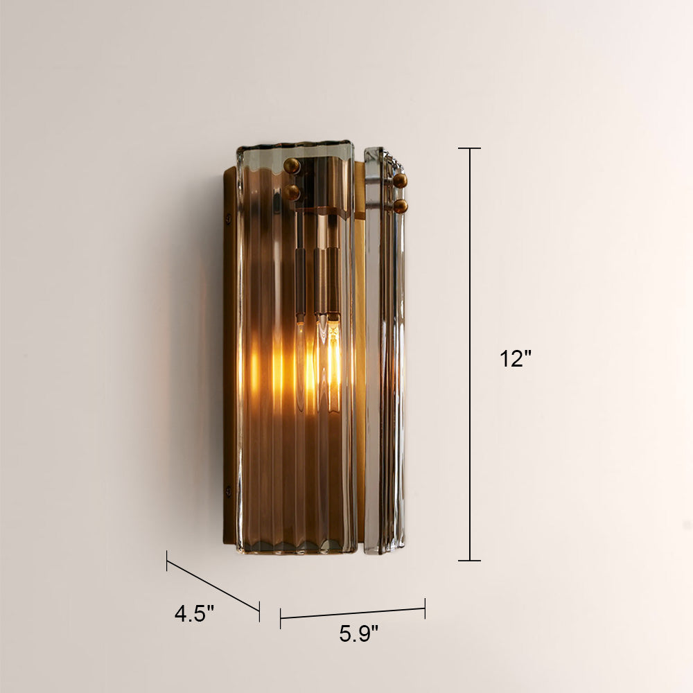 Darwin Glass Wall Sconce