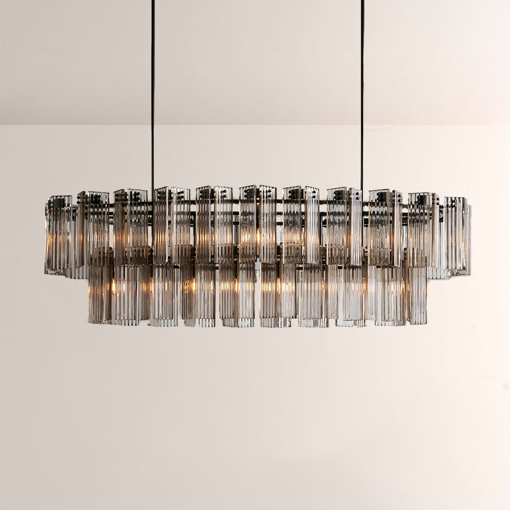 Darwin Oval Tiered Chandelier