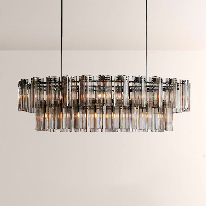 Darwin Oval Tiered Chandelier