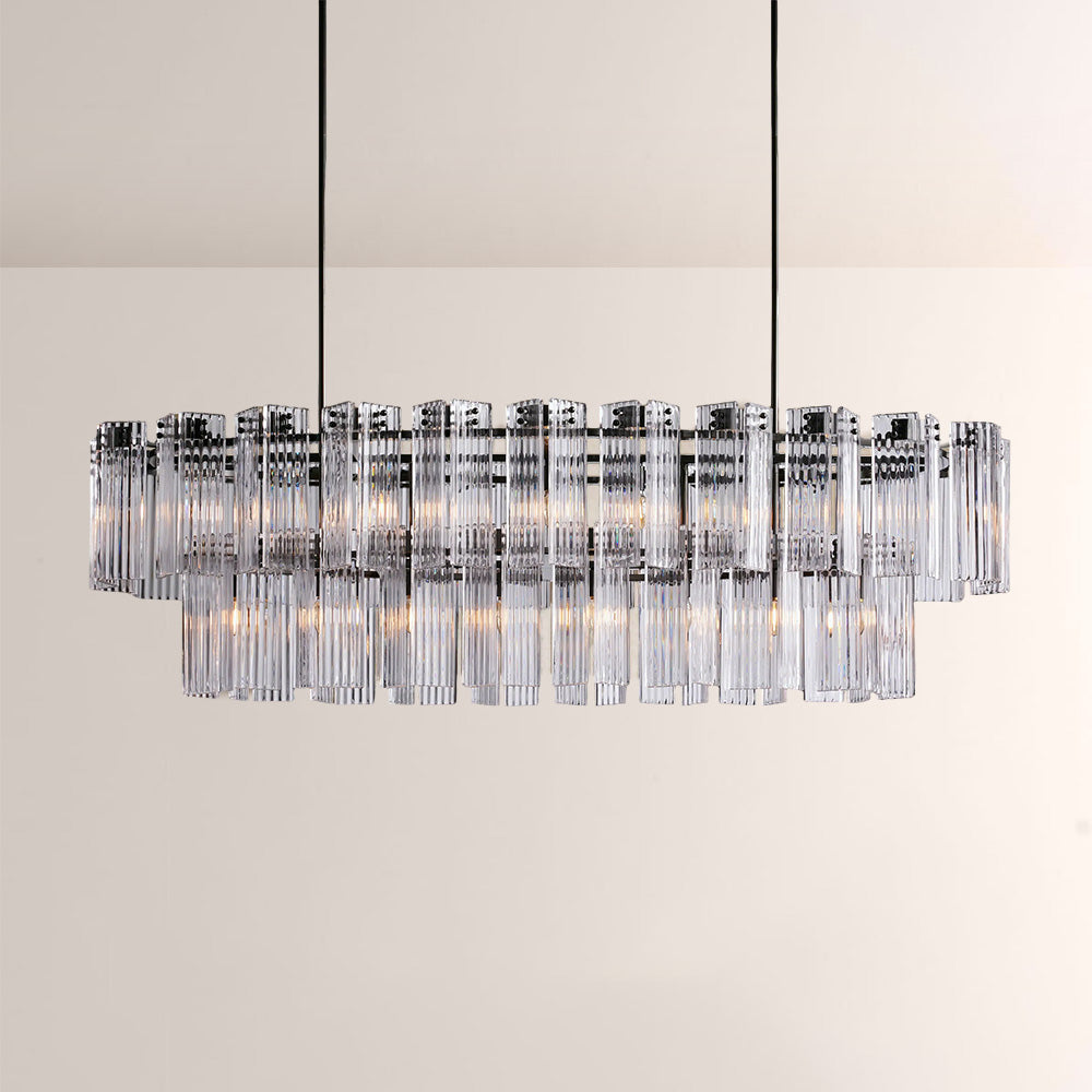 Darwin Oval Tiered Chandelier