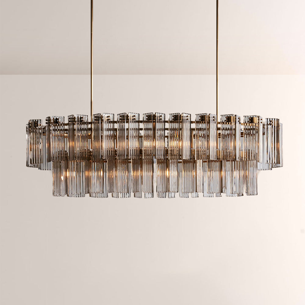 Darwin Oval Tiered Chandelier