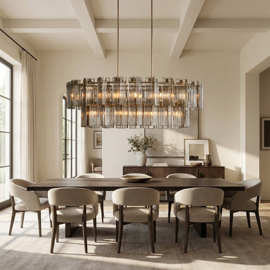 Darwin Oval Tiered Chandelier