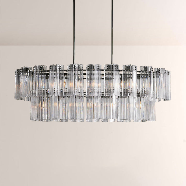 Darwin Oval Tiered Chandelier