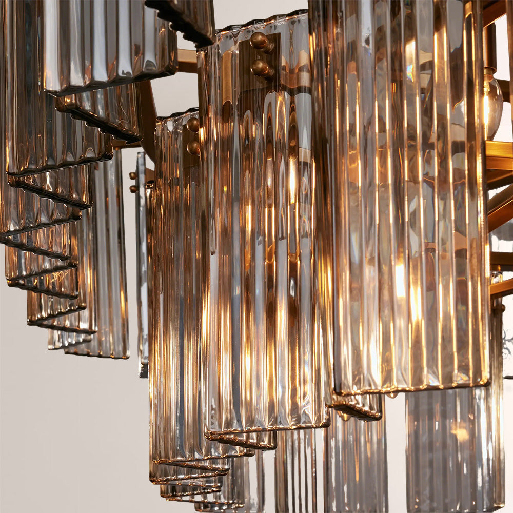 Darwin Oval Tiered Chandelier