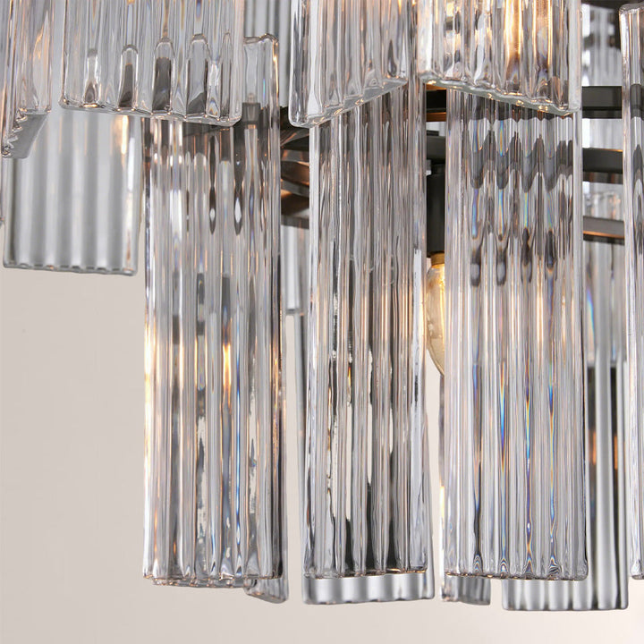 Darwin Oval Tiered Chandelier