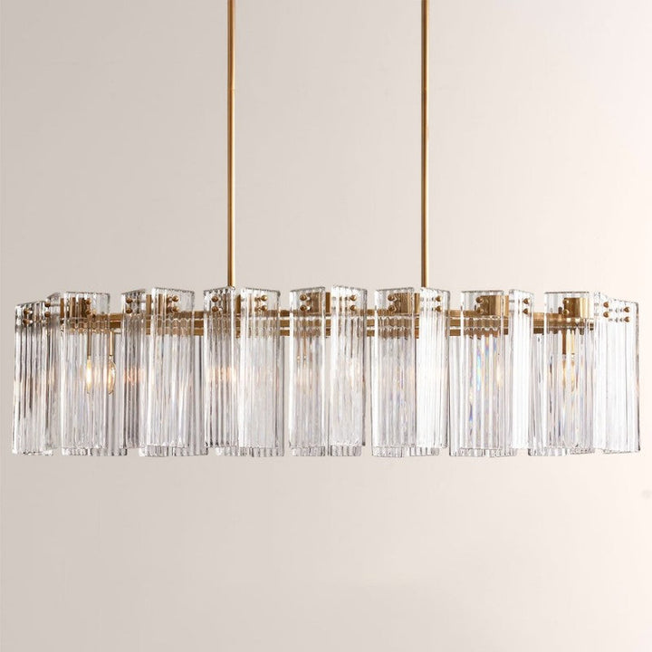 Darwin Oval Glass Chandelier