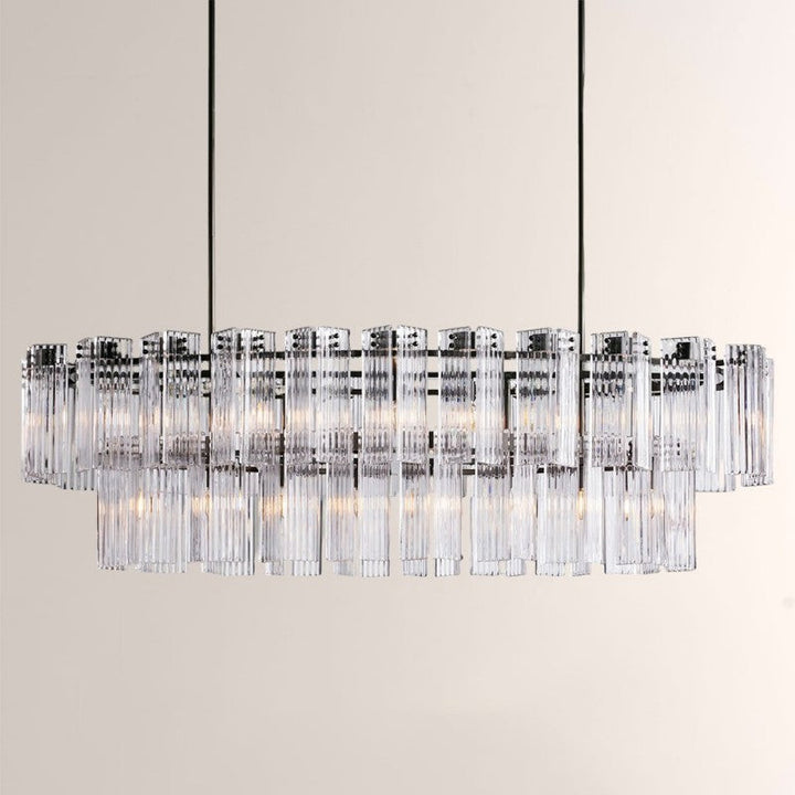 Darwin Oval Glass Chandelier