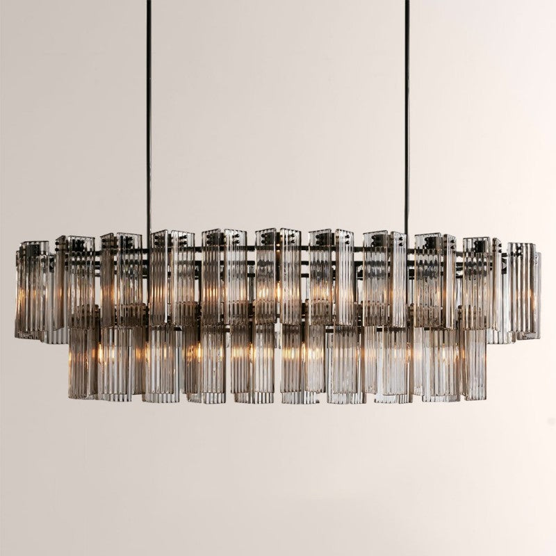 Darwin Oval Glass Chandelier