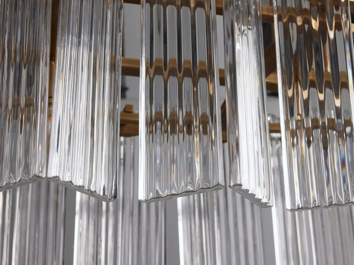 Darwin Oval Glass Chandelier