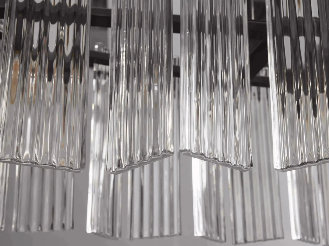 Darwin Oval Glass Chandelier