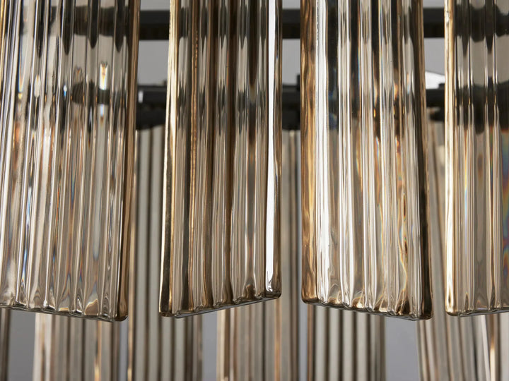 Darwin Oval Glass Chandelier