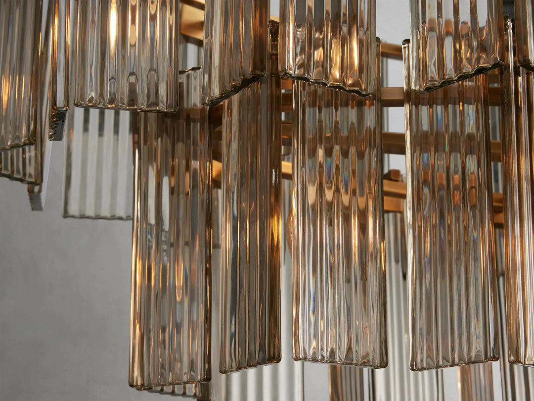 Darwin Oval Glass Chandelier