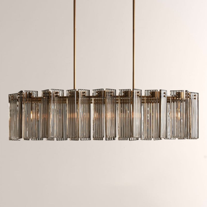 Darwin Oval Glass Chandelier