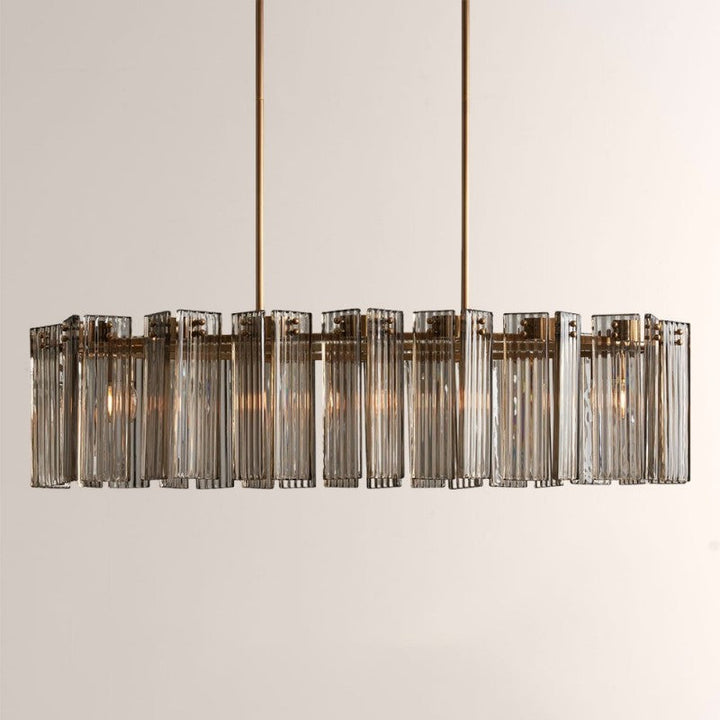 Darwin Oval Glass Chandelier