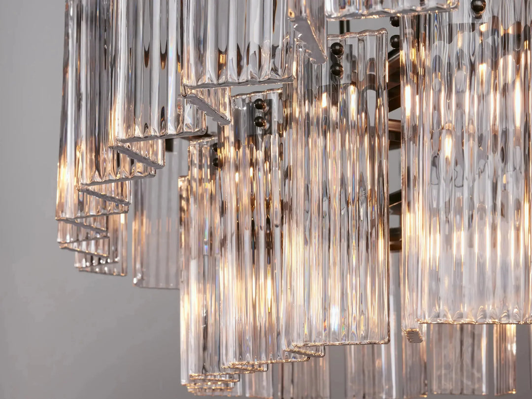 Darwin Oval Glass Chandelier