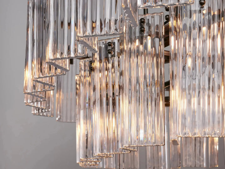 Darwin Oval Glass Chandelier