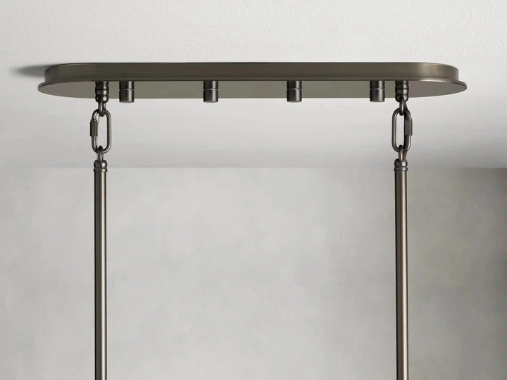 Darwin Oval Glass Chandelier